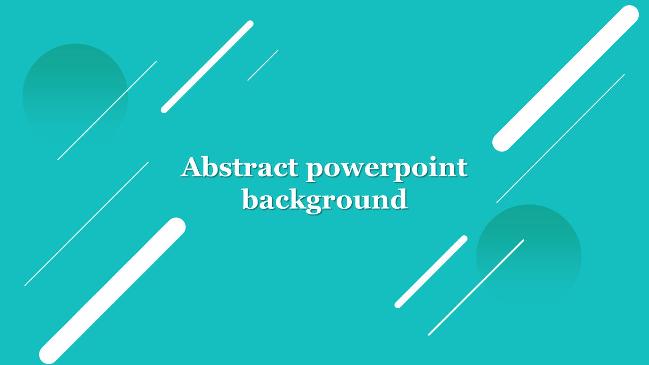 Magnificent Abstract PowerPoint Background Presentation